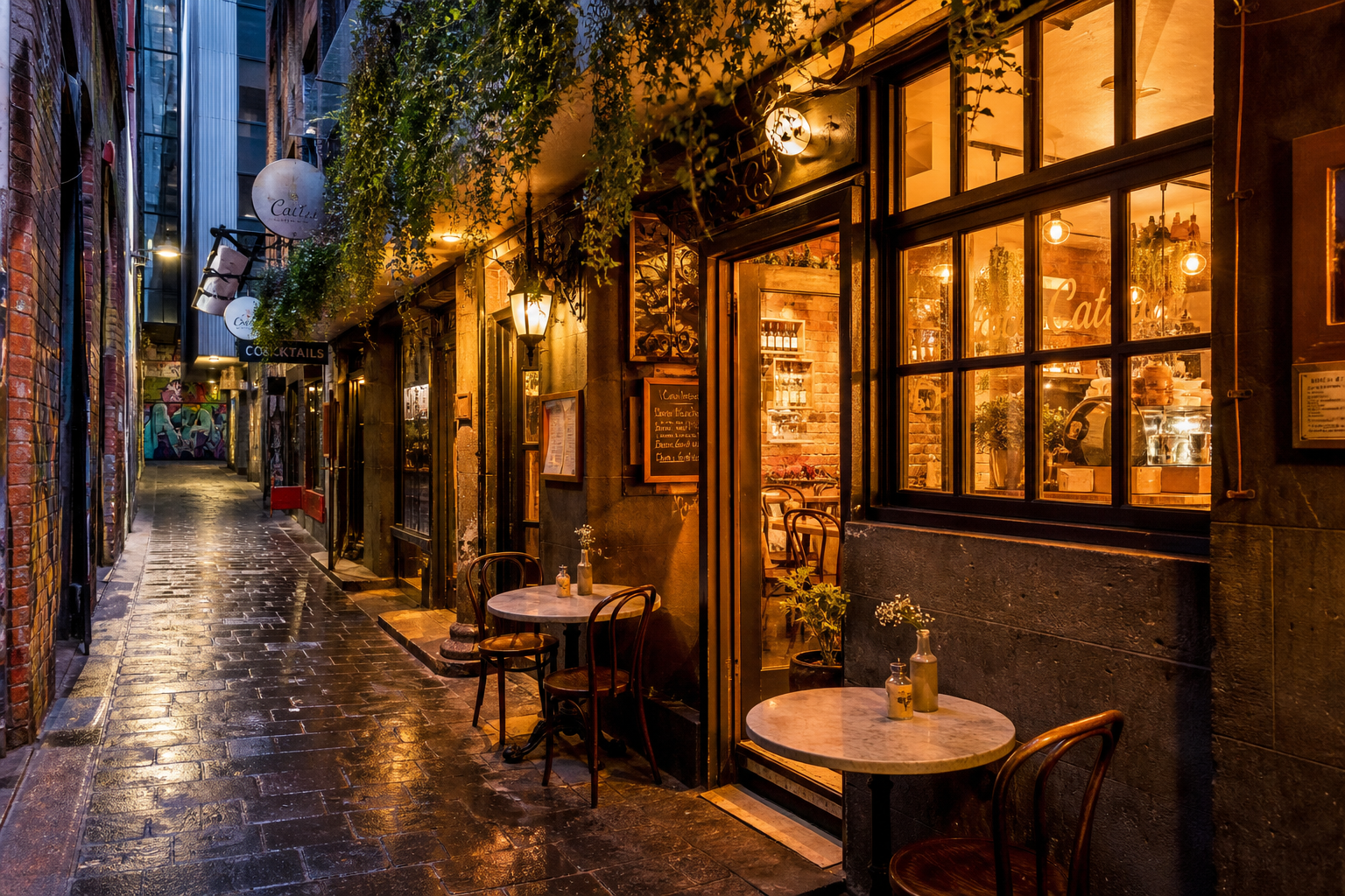 Exterior of Little Laneway Coffee