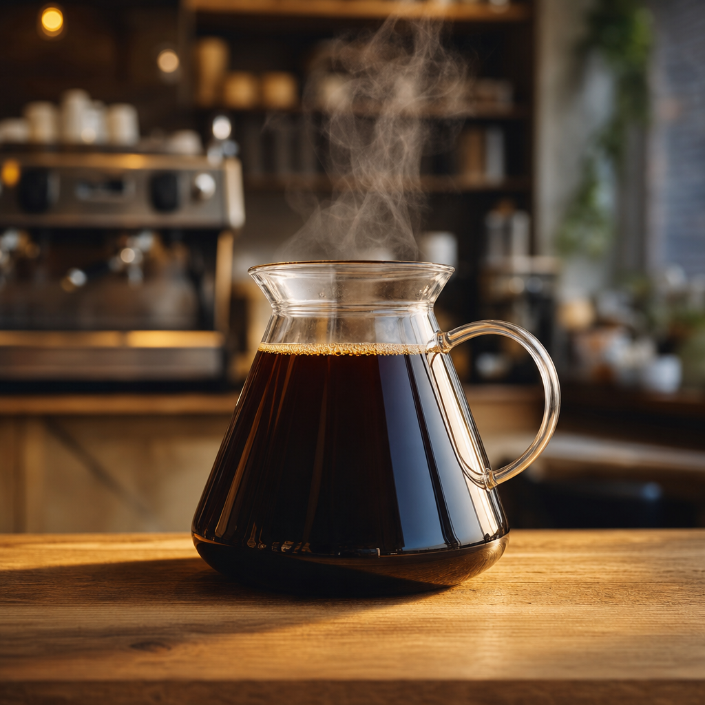 Large batch brew carafe